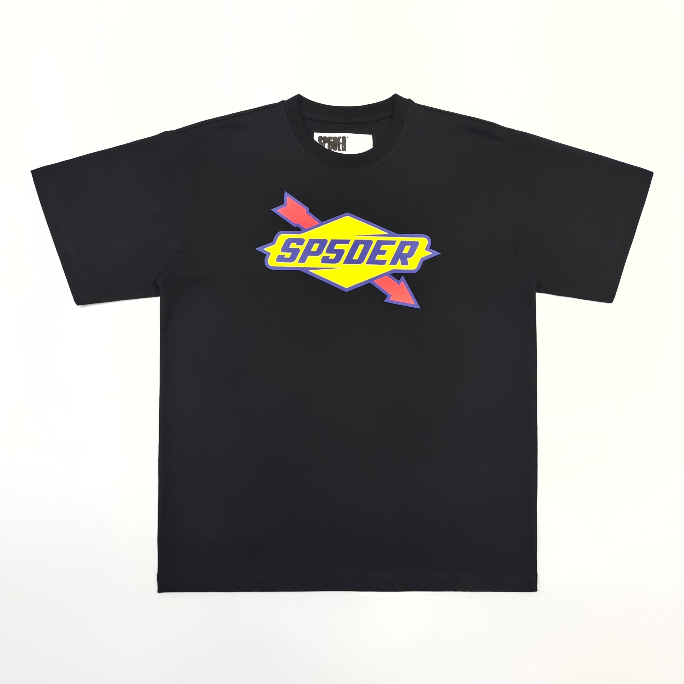 1:1 quality version 27958406 Yellow Balloon Red Arrow Print Tee 2 colors