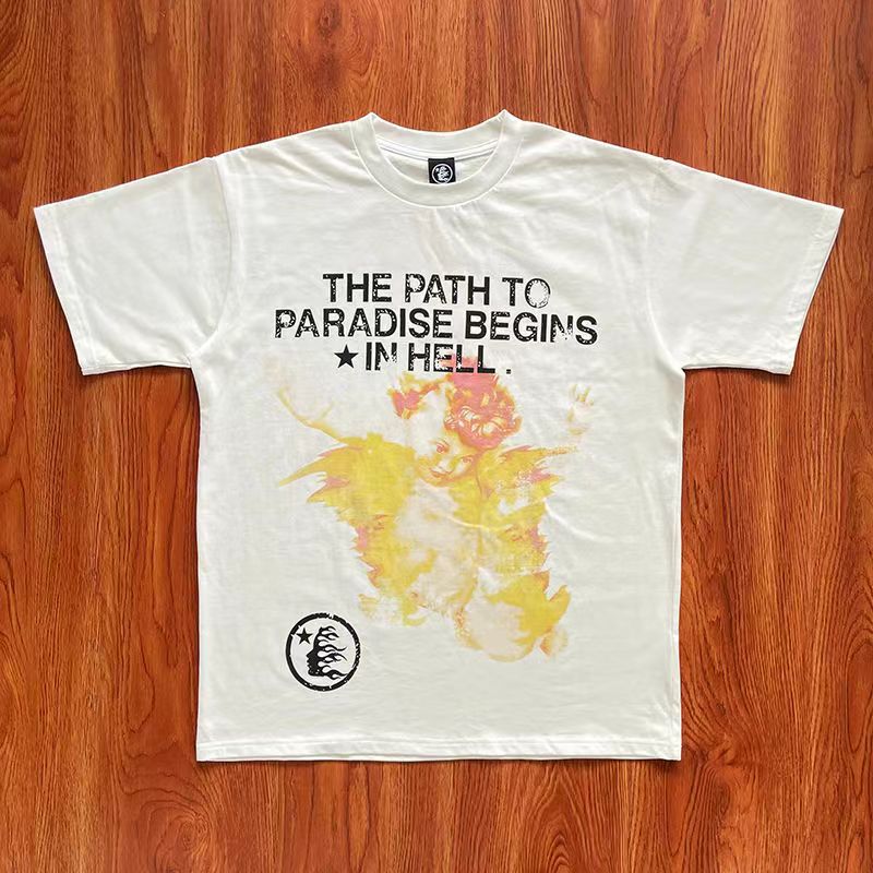 Angel Letter Logo Print Tee