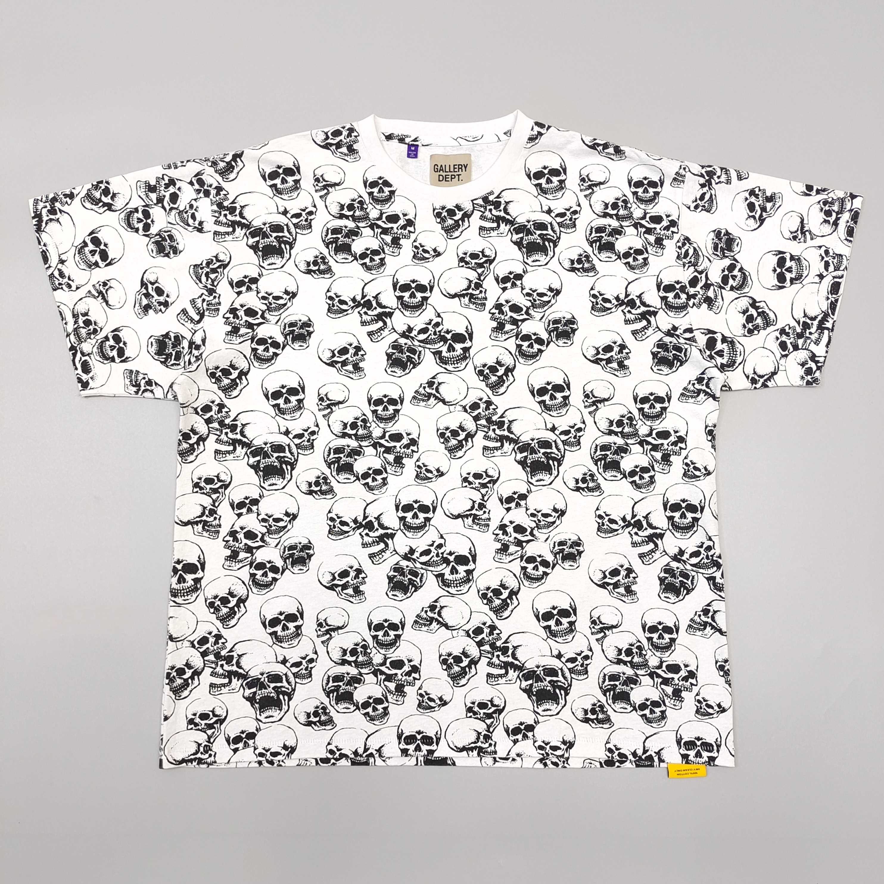 1:1 quality version 28354988 Full-print skull print Tee