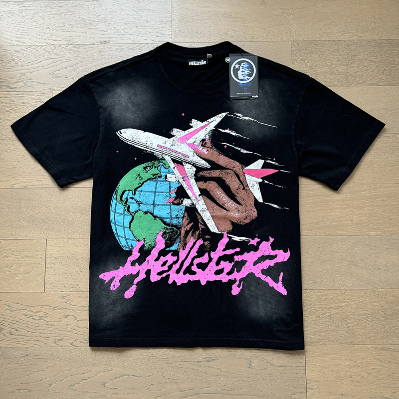 2024 Global Flight Printed Washed Version Tee