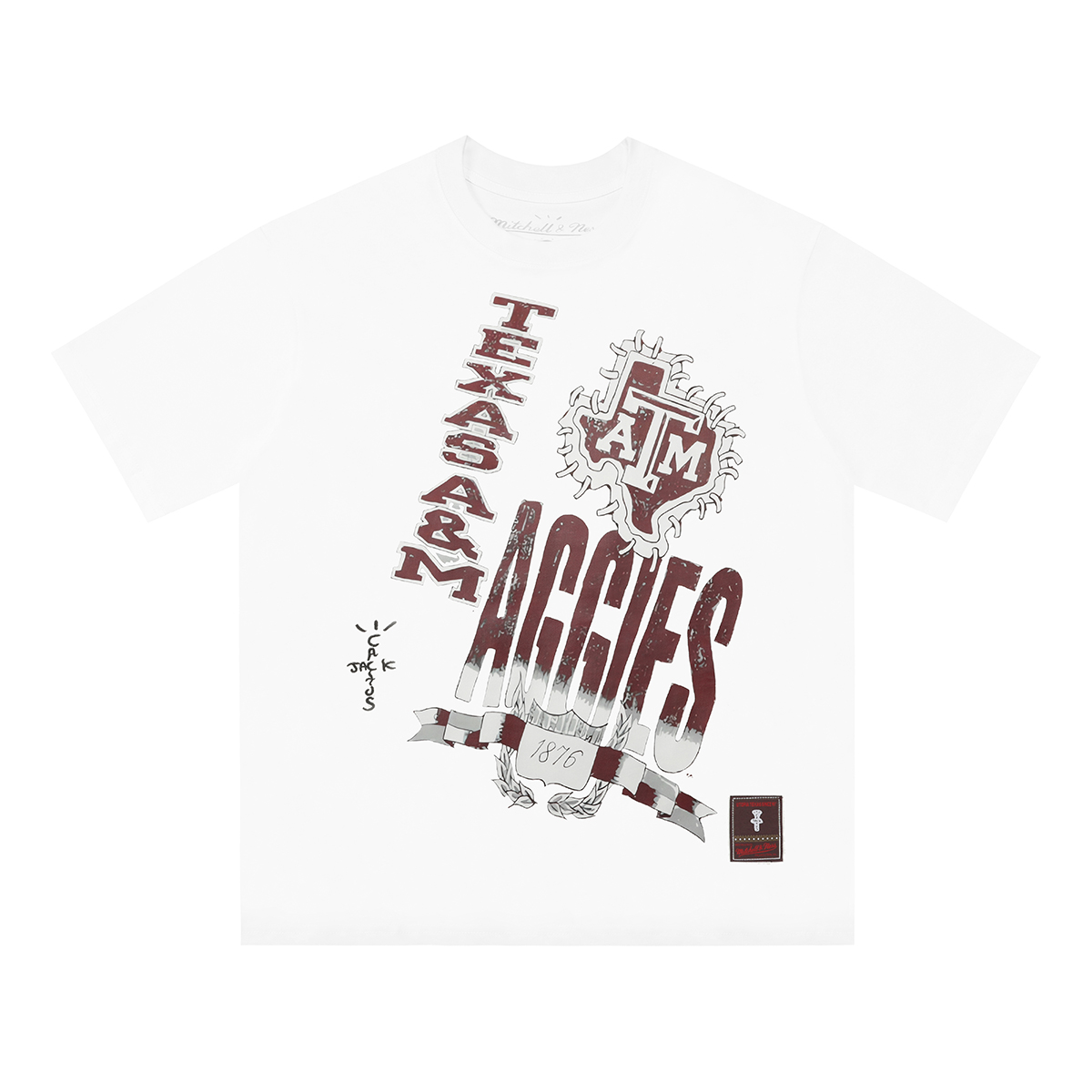 28214288 1876 AGGIES Printed Tee