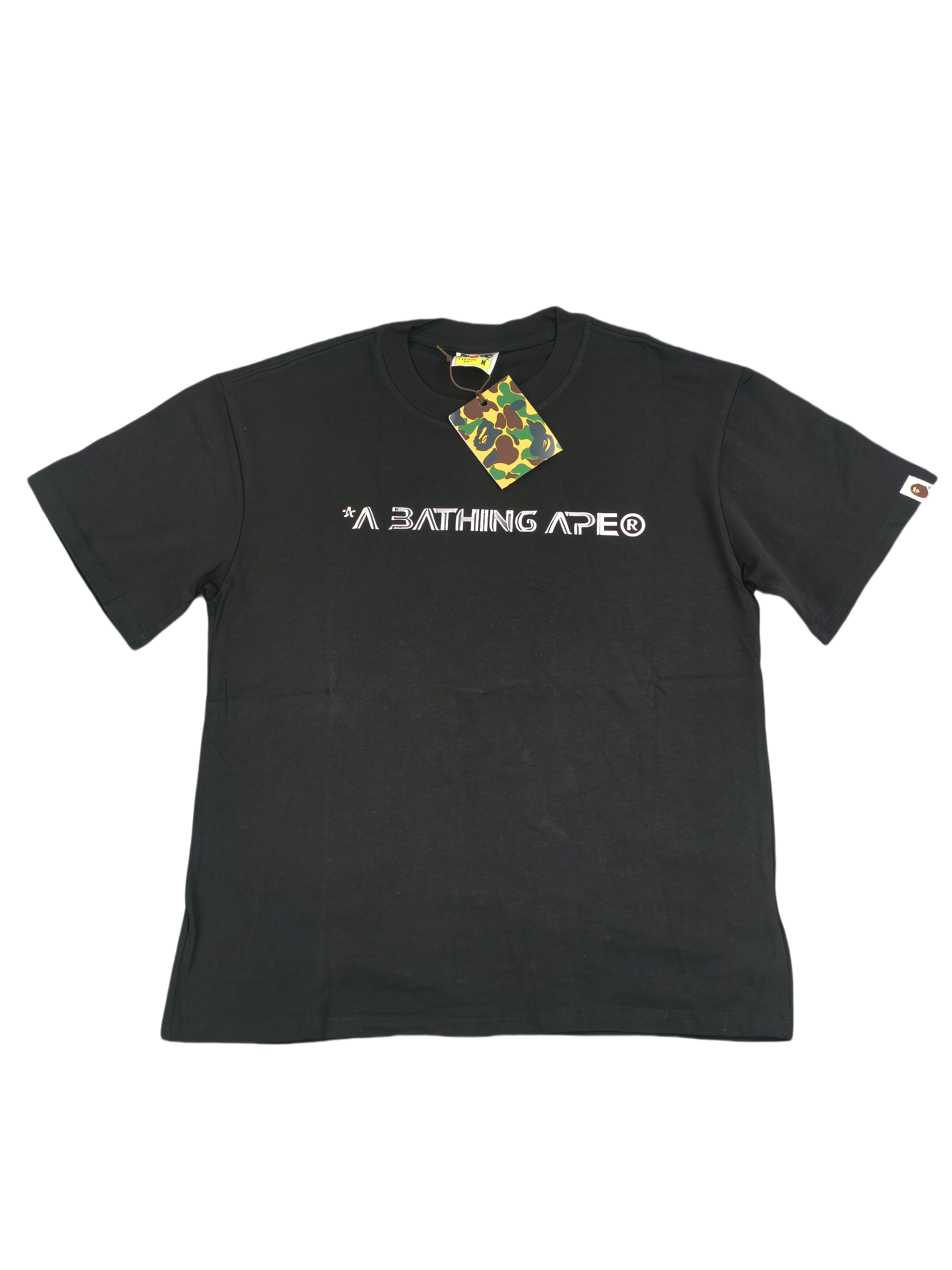 Ape Moon Letter Print Tee 2 colors