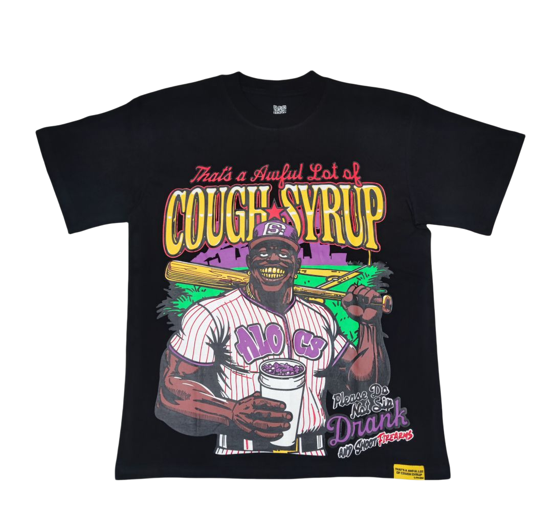 28270647 Baseball Player Print Tee 2 colors