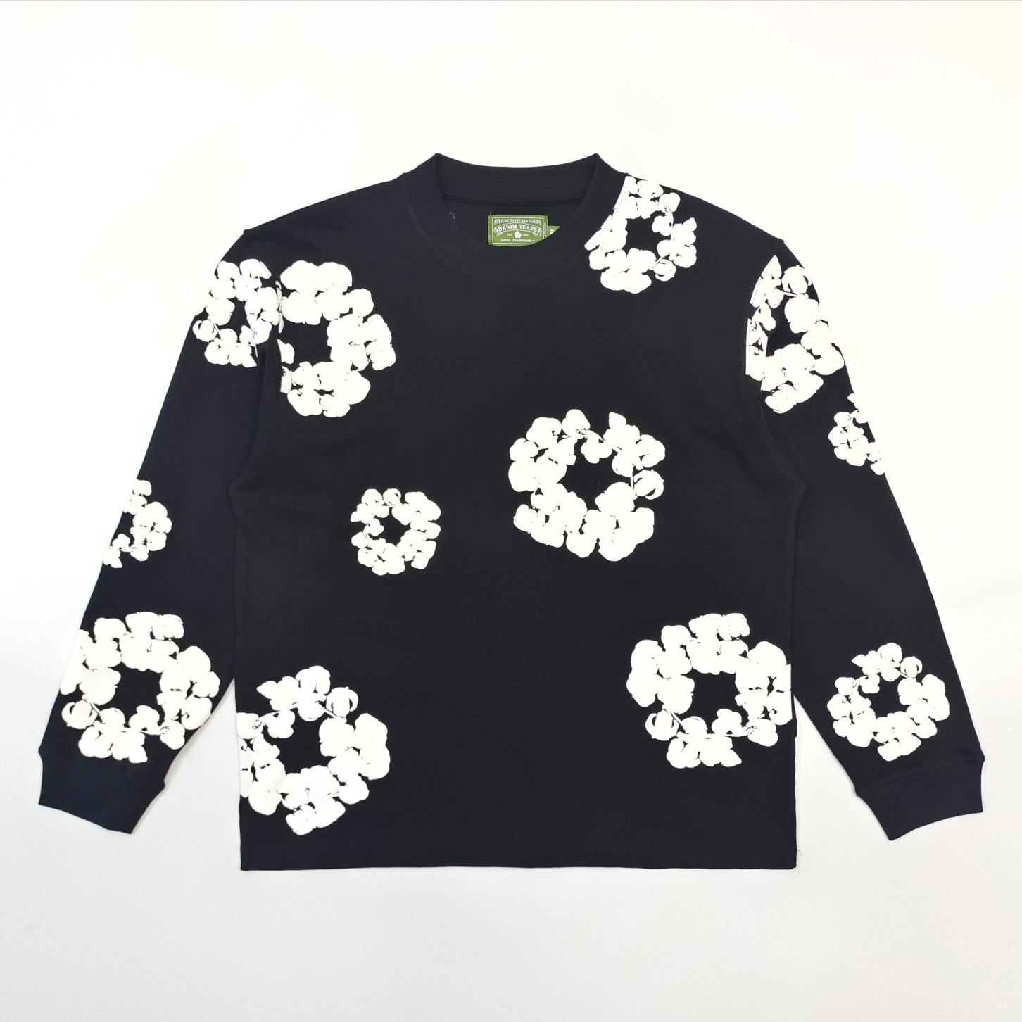 1:1 quality version Foam Kapok Long Sleeve T-Shirt 5 colors