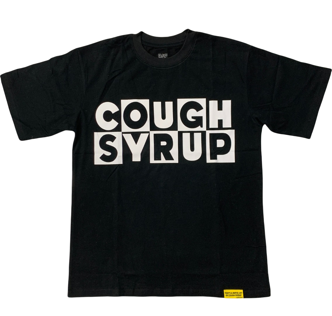 28310664 Black and white letter Print Tee