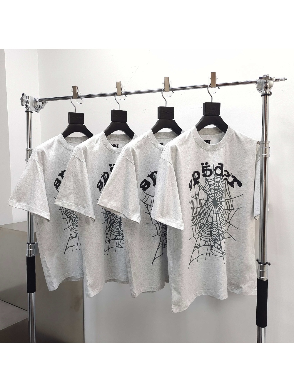 1:1 quality version 28207191 Black Letter Black Net Printed Tee