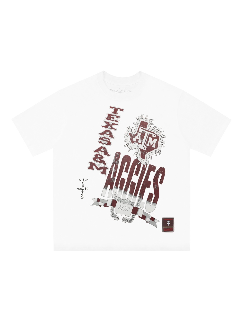 28214288 1876 AGGIES Printed Tee