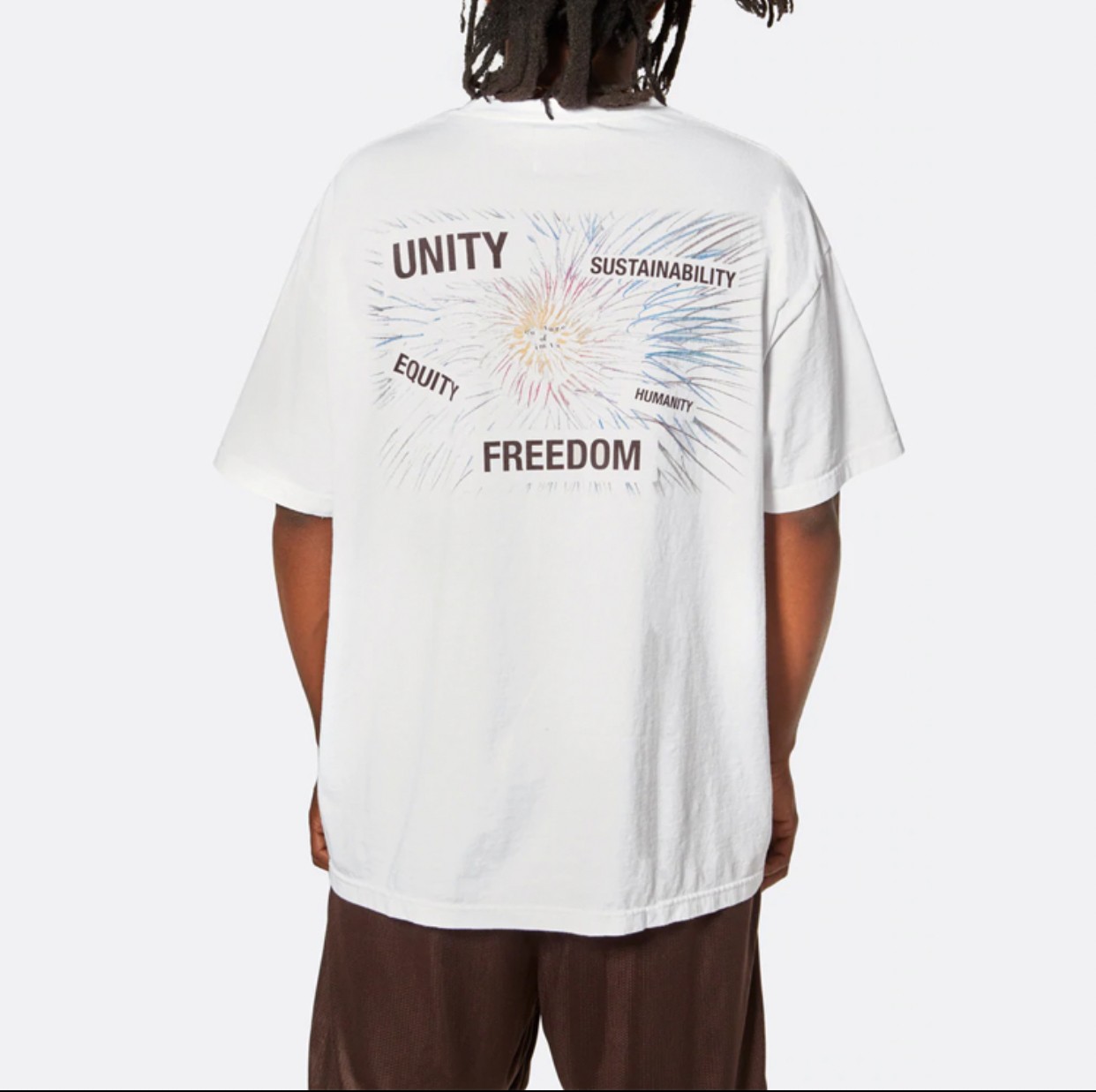 1:1 quality version Flamingo Print tee