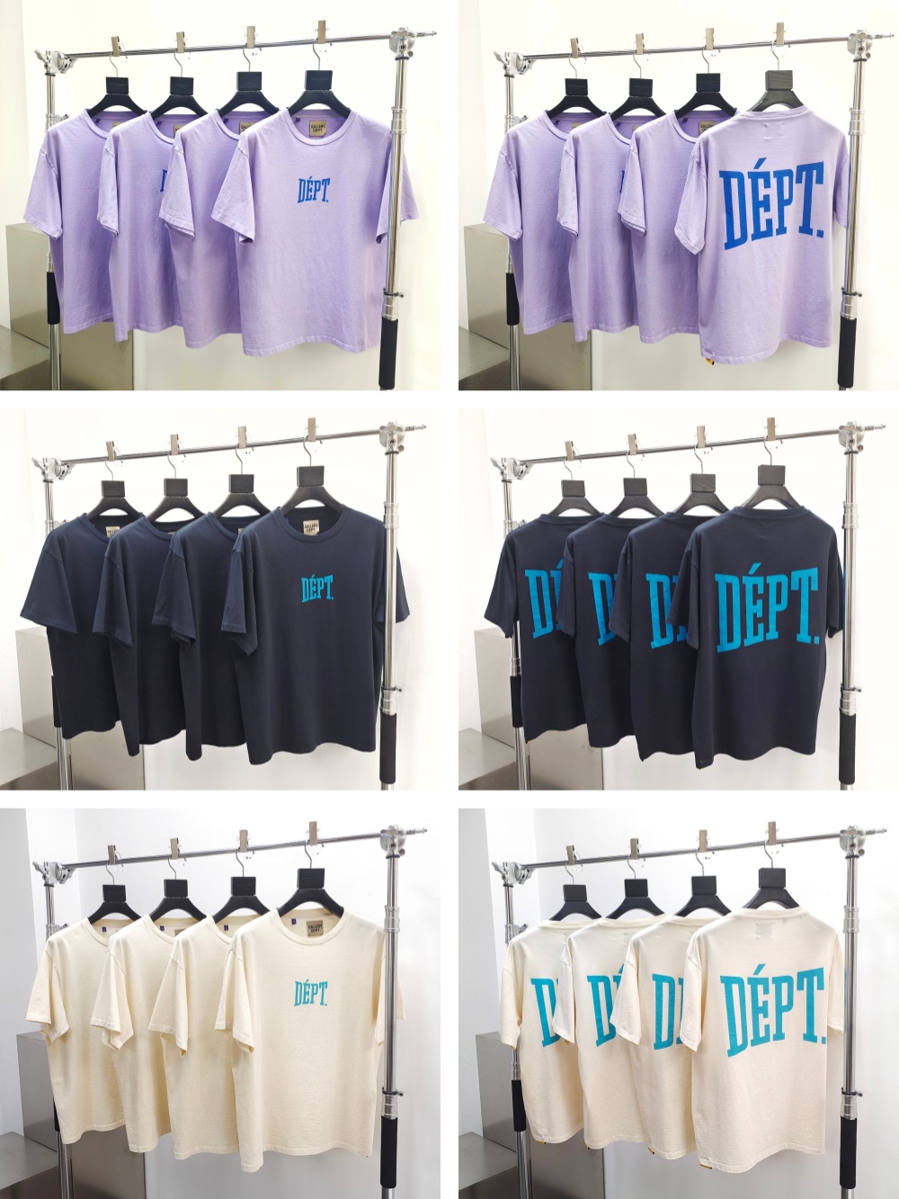 1:1 quality version GYM Basic Logo Tee 3 colors