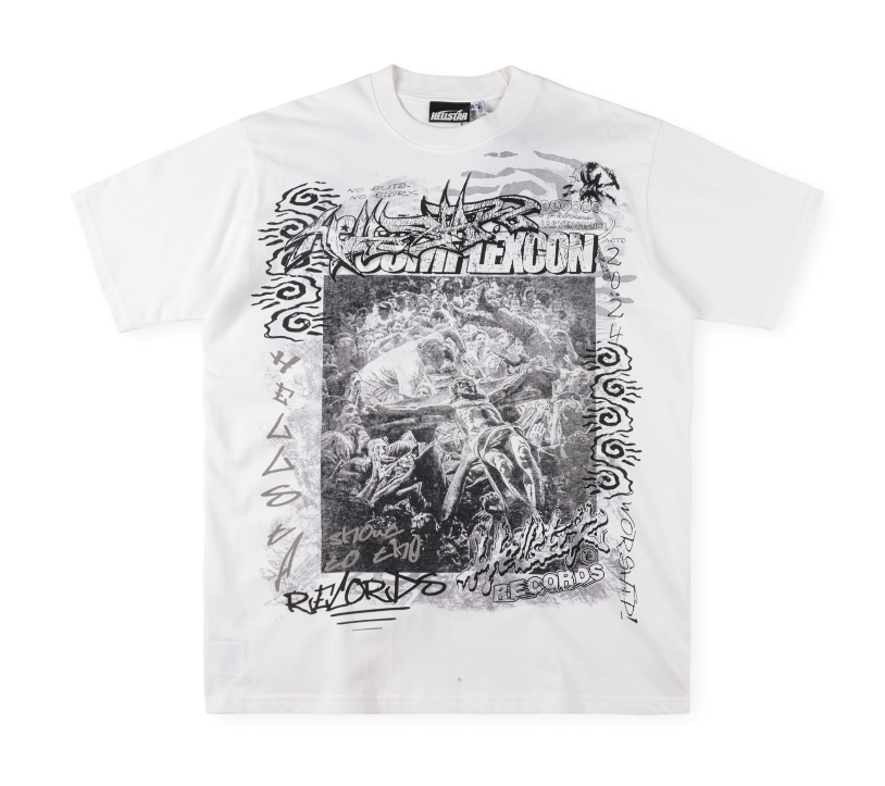 HS Las Vegas Photo Frame Letter Print Tee 2 colors