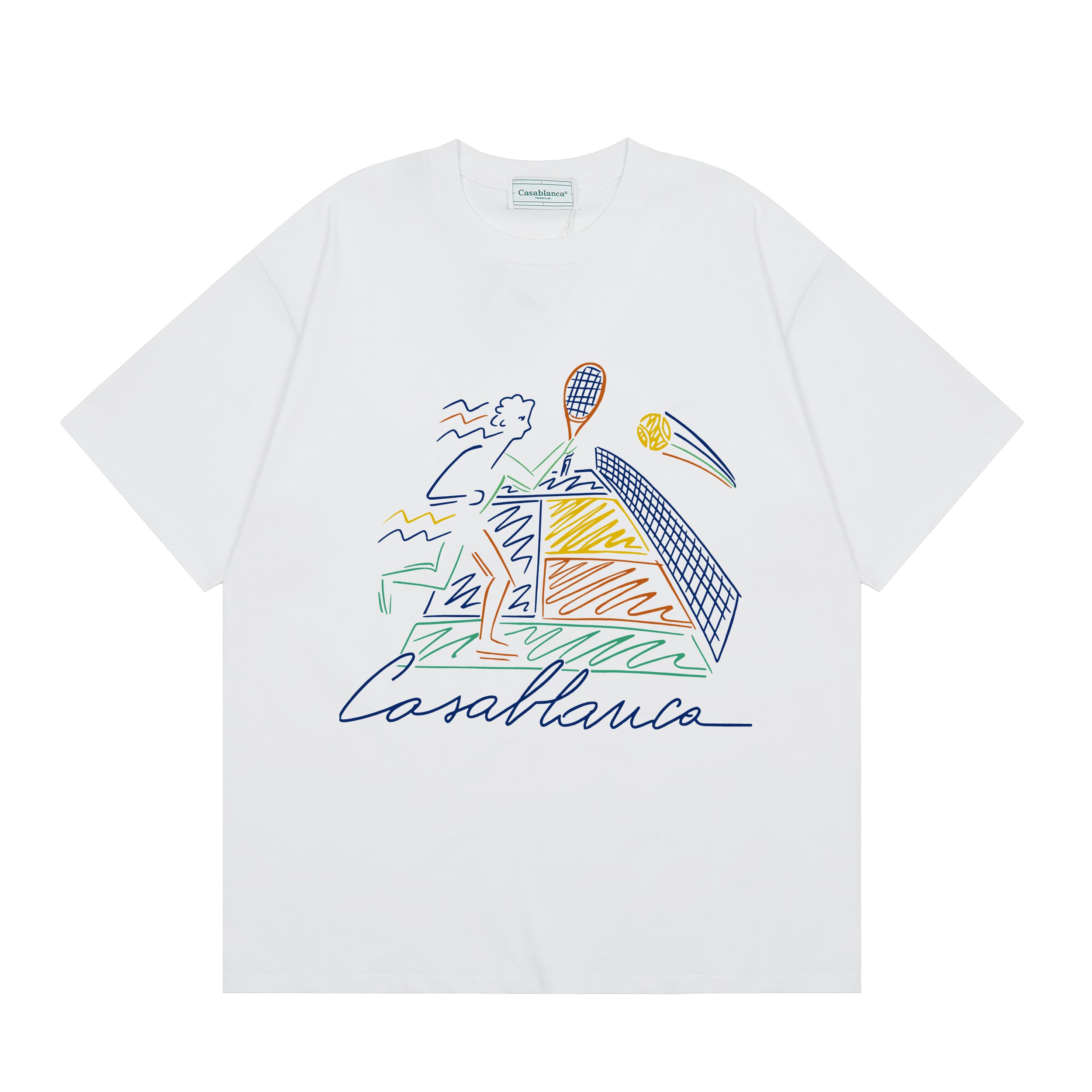 28201265 Tennis sketch Print tee 2 colors