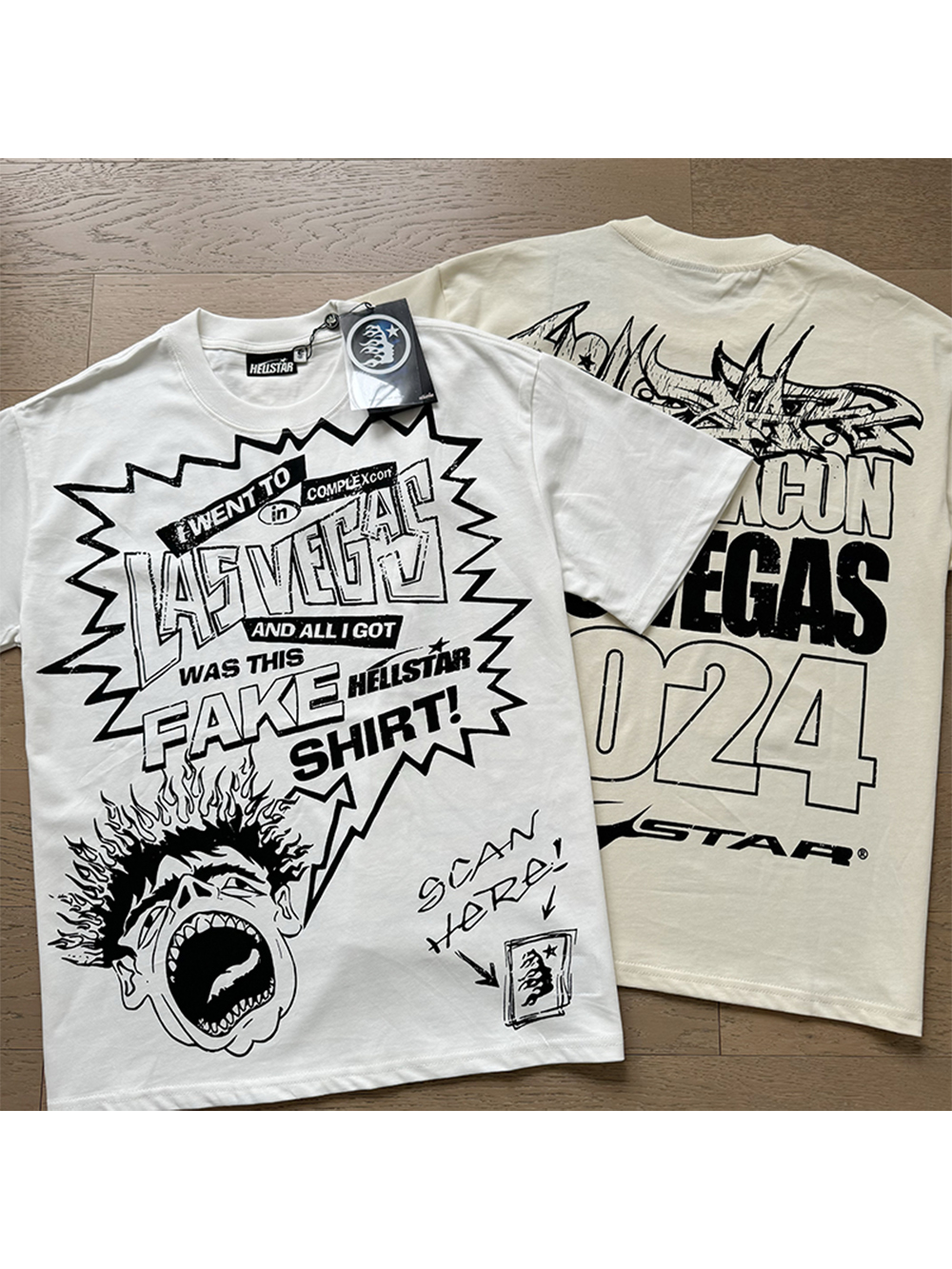 City Limited Slogan Print Tee 2 colors