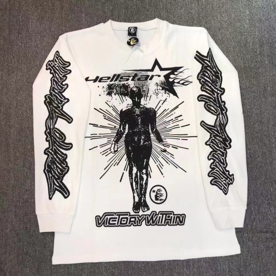 Lonely Walker Print Long Sleeve Tee