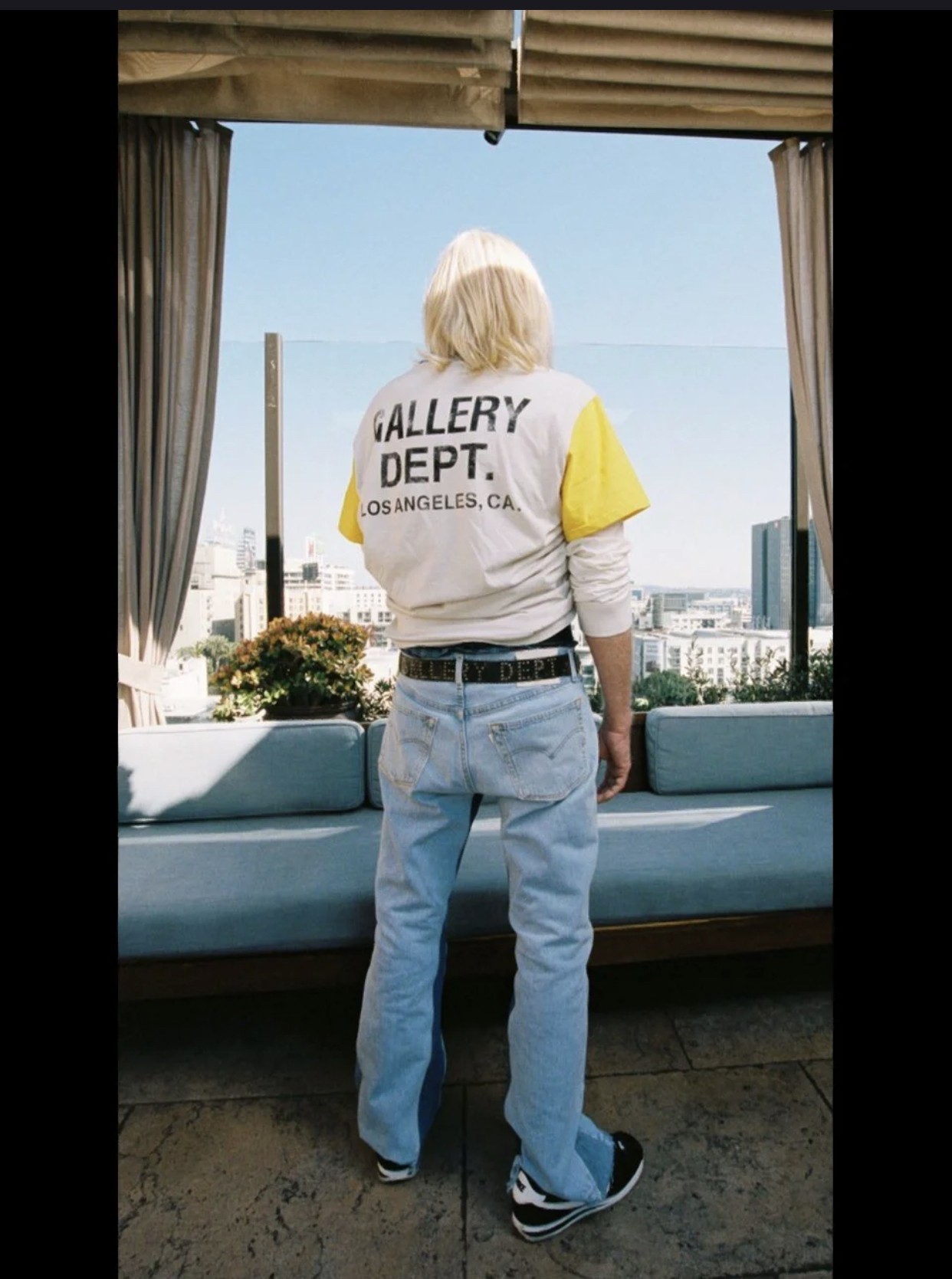 1:1 quality version Colorblocked tee