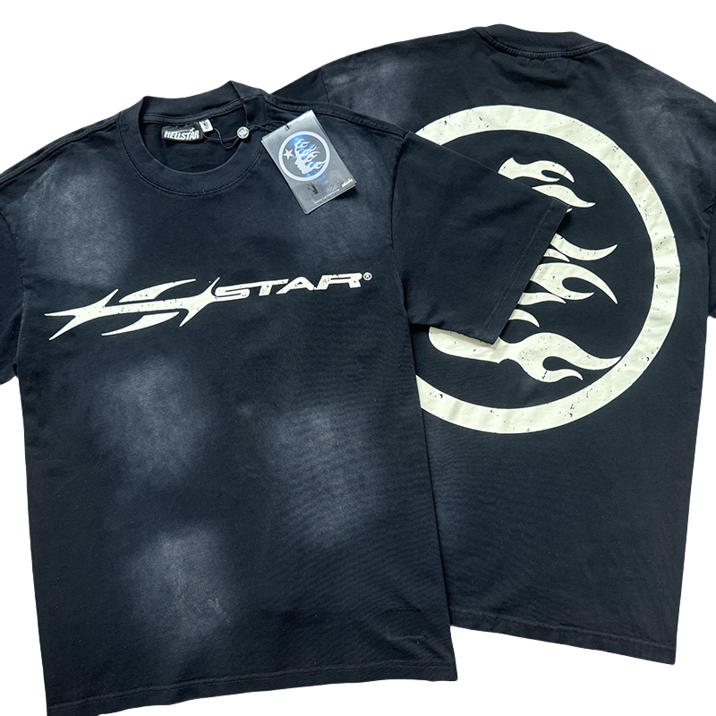 HS Basic Logo Washed Version Tee & Shorts Set