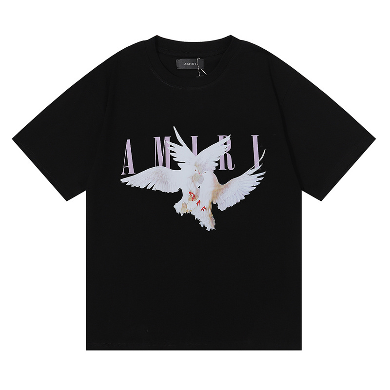 Dove of Peace Mauve Letter Print Tee 2 colors