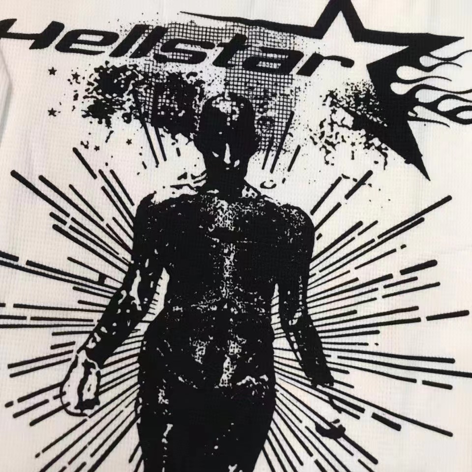 Lonely Walker Print Long Sleeve Tee