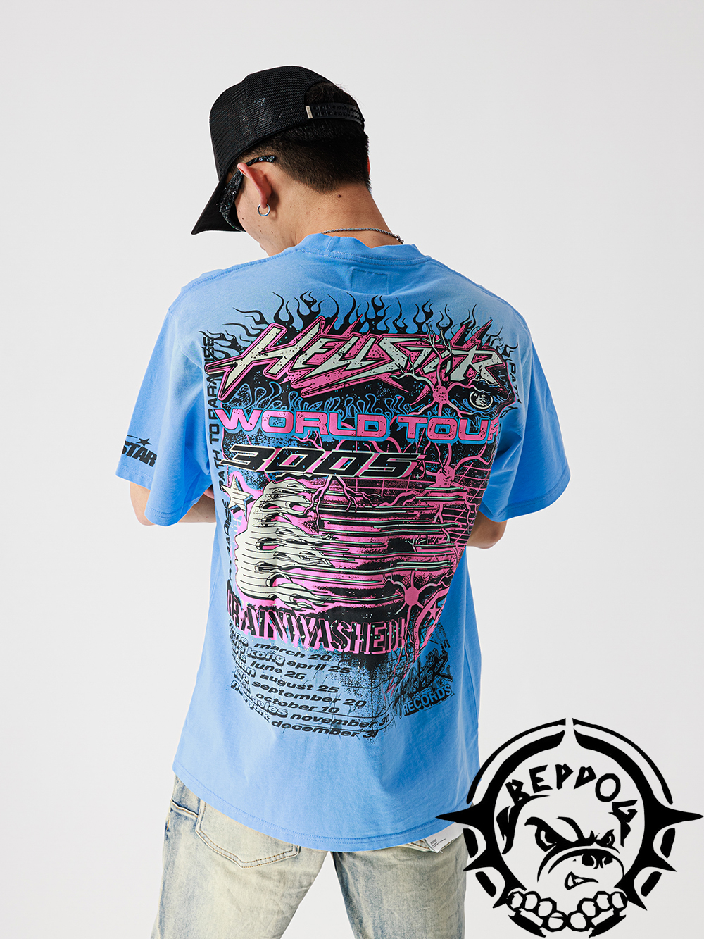 American High Street Washed Short Sleeve T-Shirt