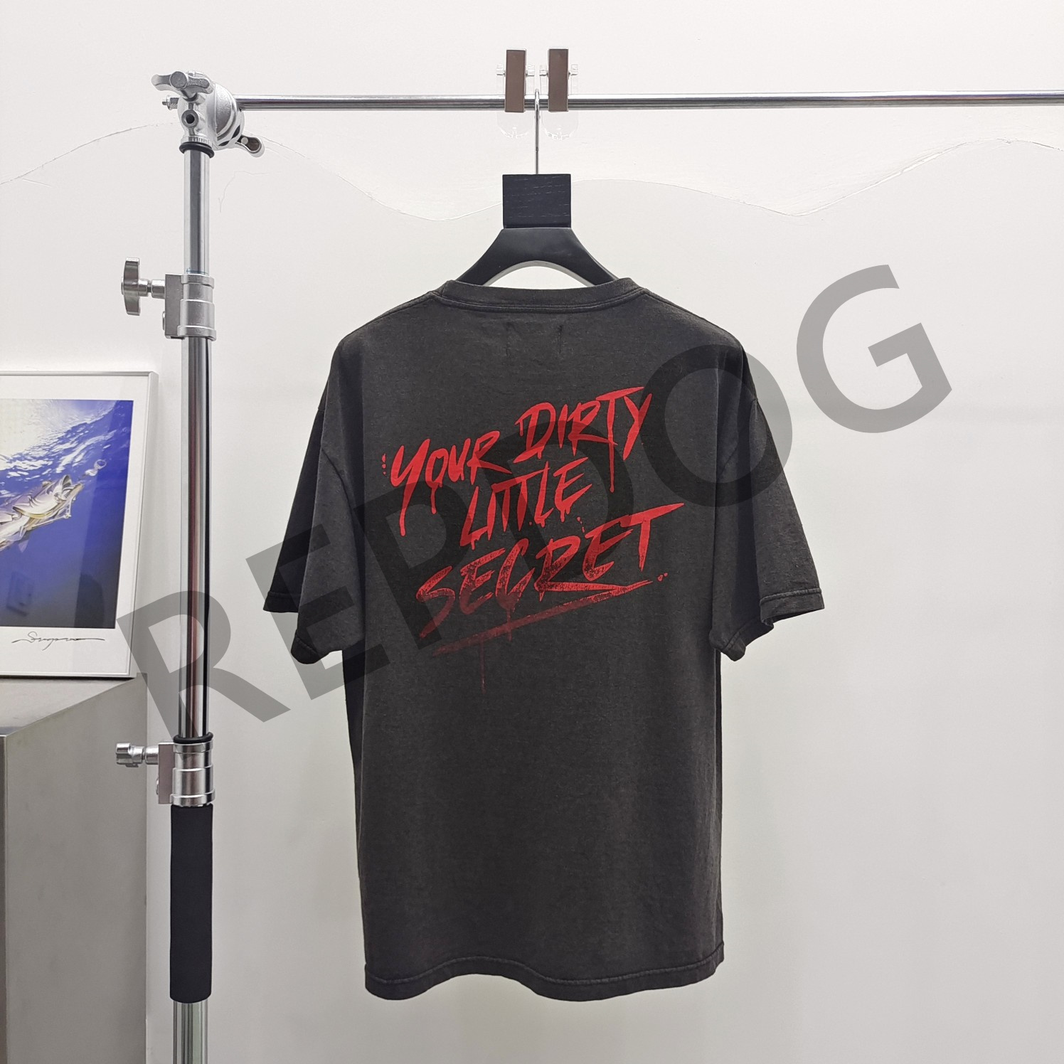 1:1 quality version ATK Secret Letter Print Tee