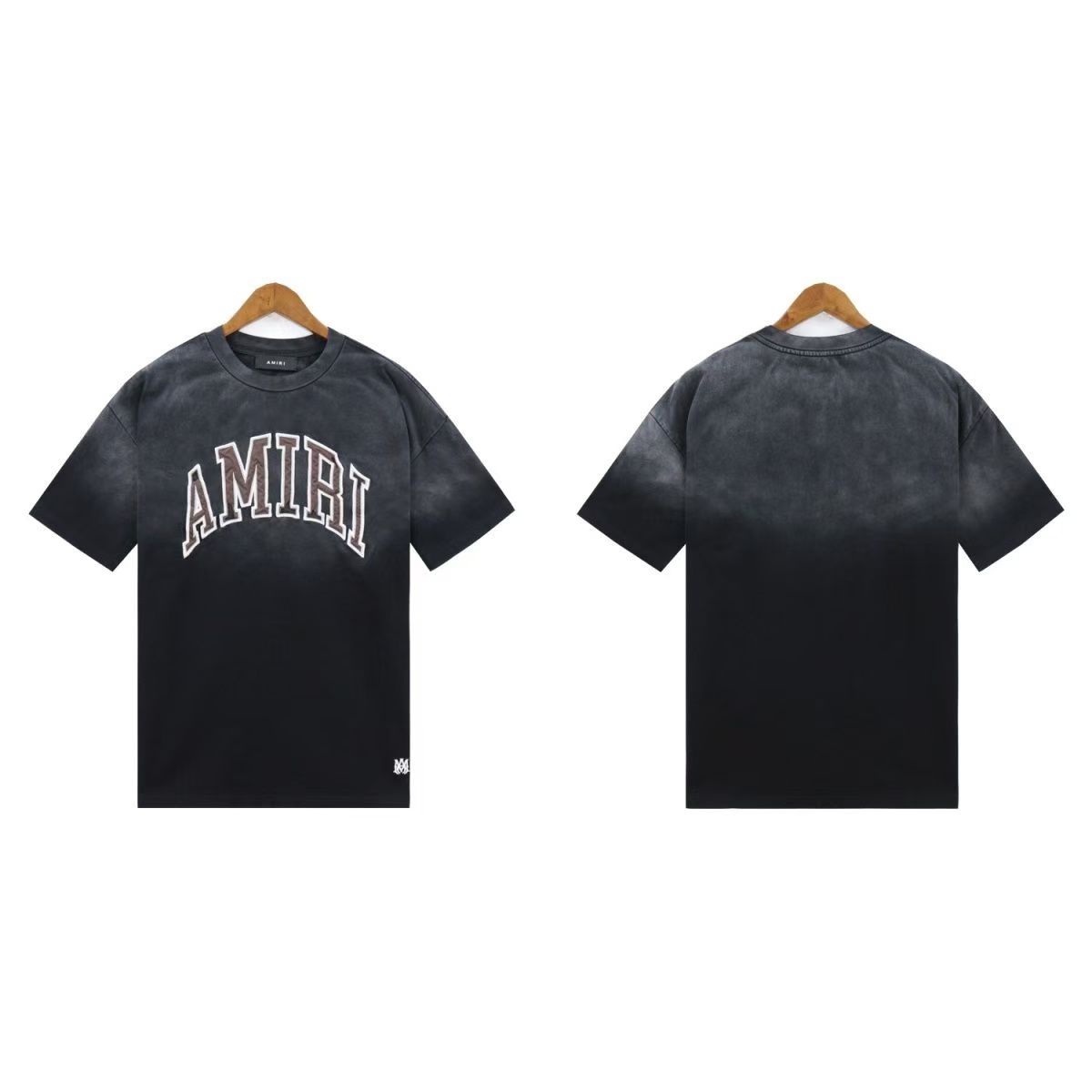 Patch embroidered logo washed version tee 4 colors