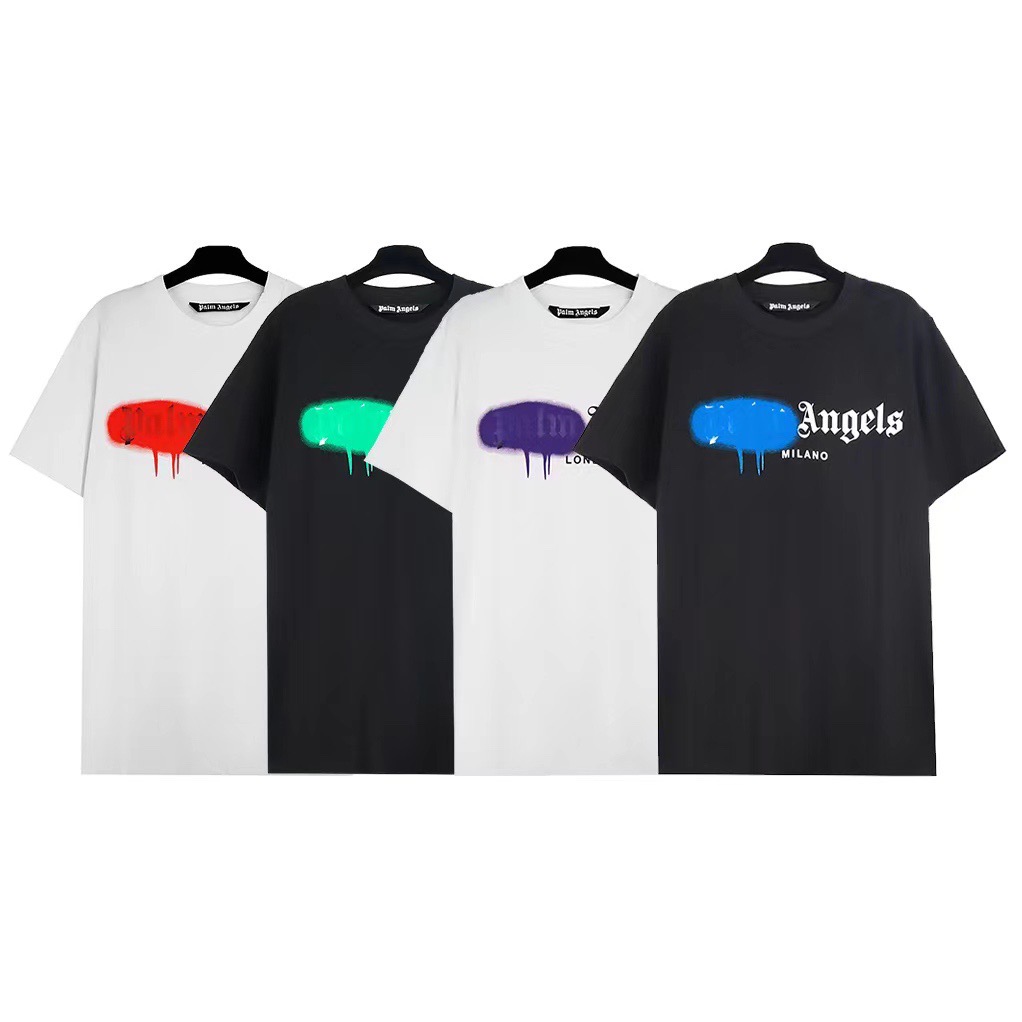 Multicolor inkjet letter tee-