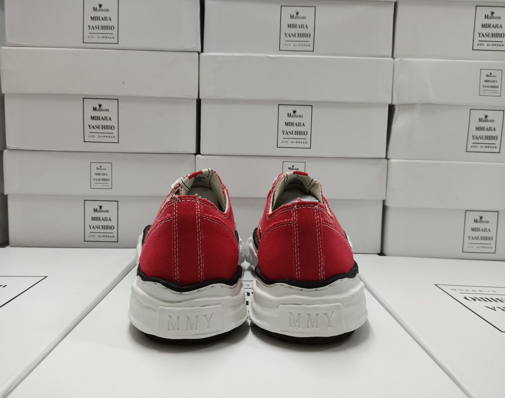 Maison MIHARA YASUHIRO Blakey low-top sneakers01