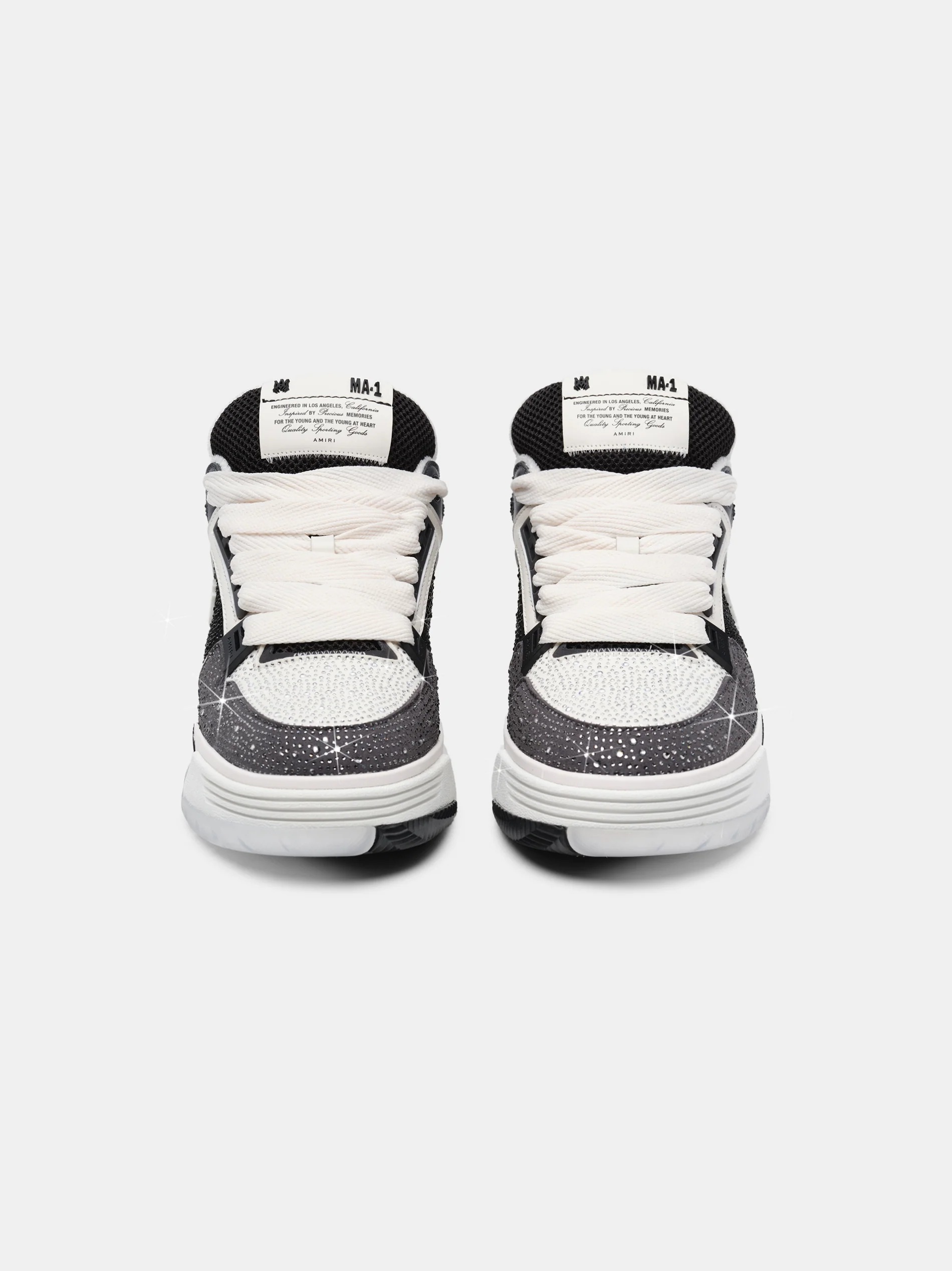 AMIRI CRYSTAL MA-1 - Black