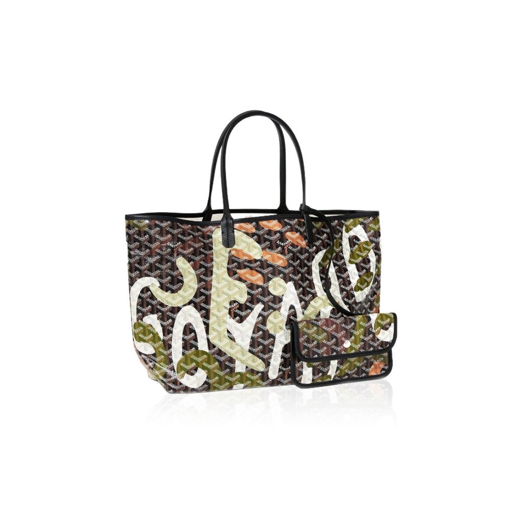 Goyard Saint Louis graffiti Tote handbag shoulder bag
