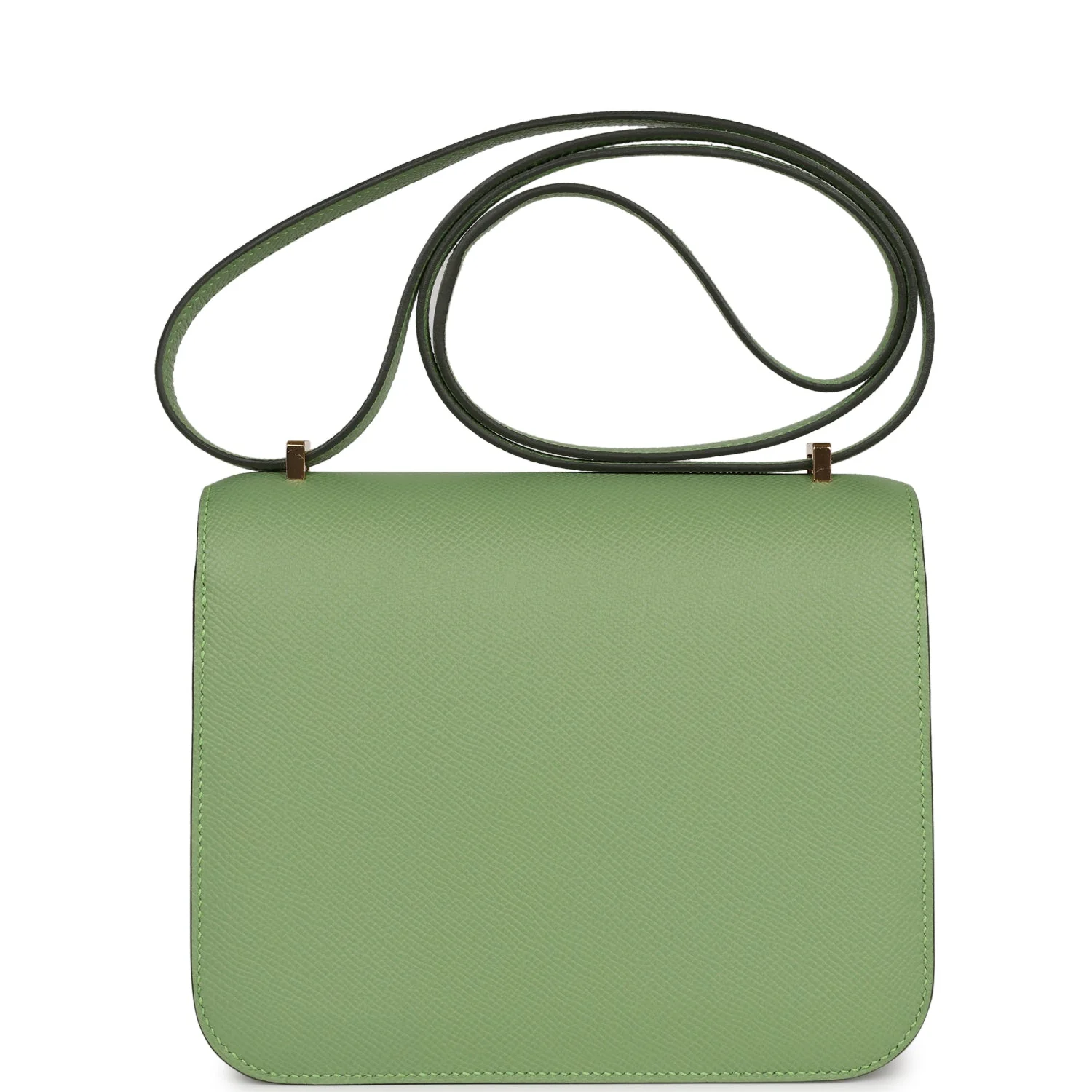 Hermes Constance 18 Vert Criquet Epsom Gold Hardware