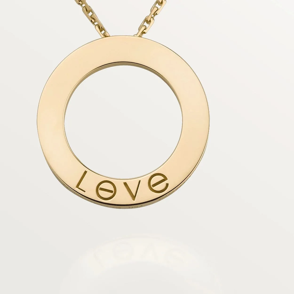 car The London Love Necklace With 3 Diamonds