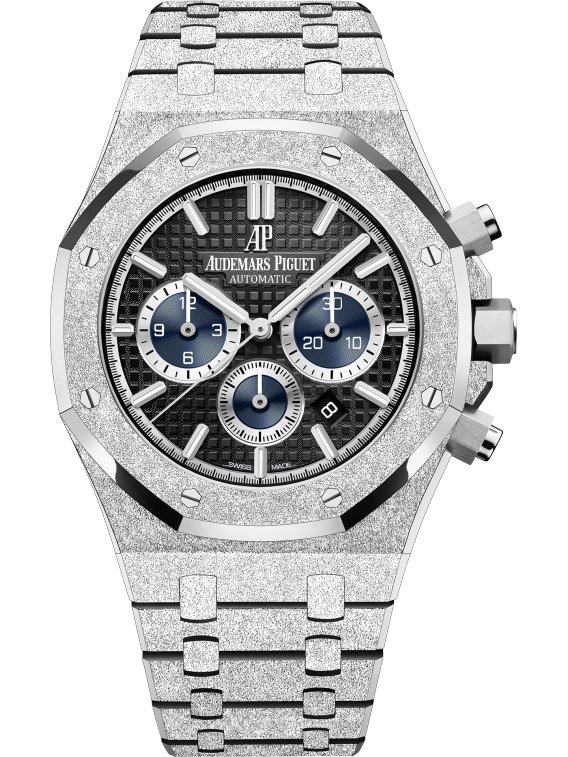 ROYAL OAK FROSTED CHRONOGRAPH Black Dial 41mm