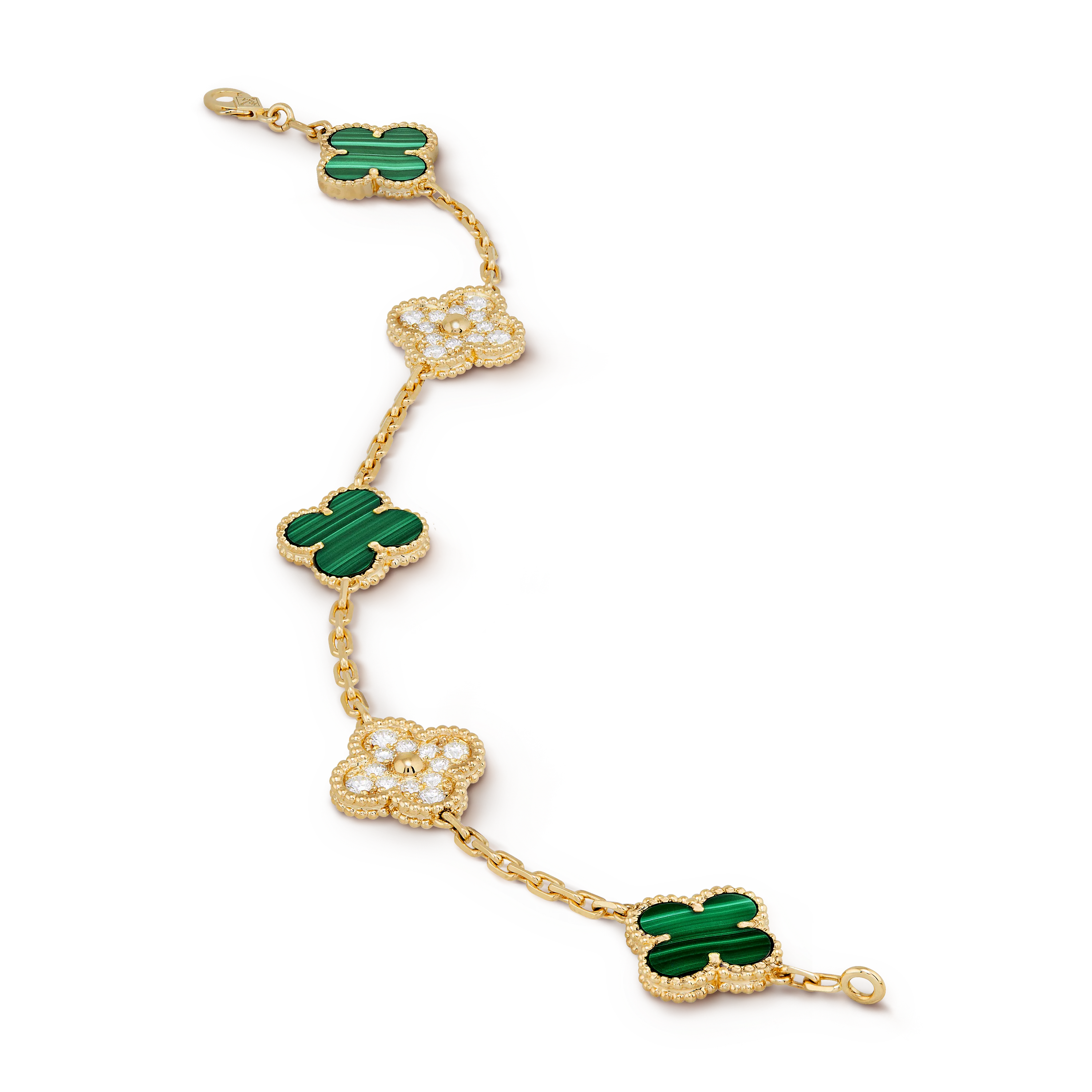 Vintage Alhambra bracelet, 5 motifs