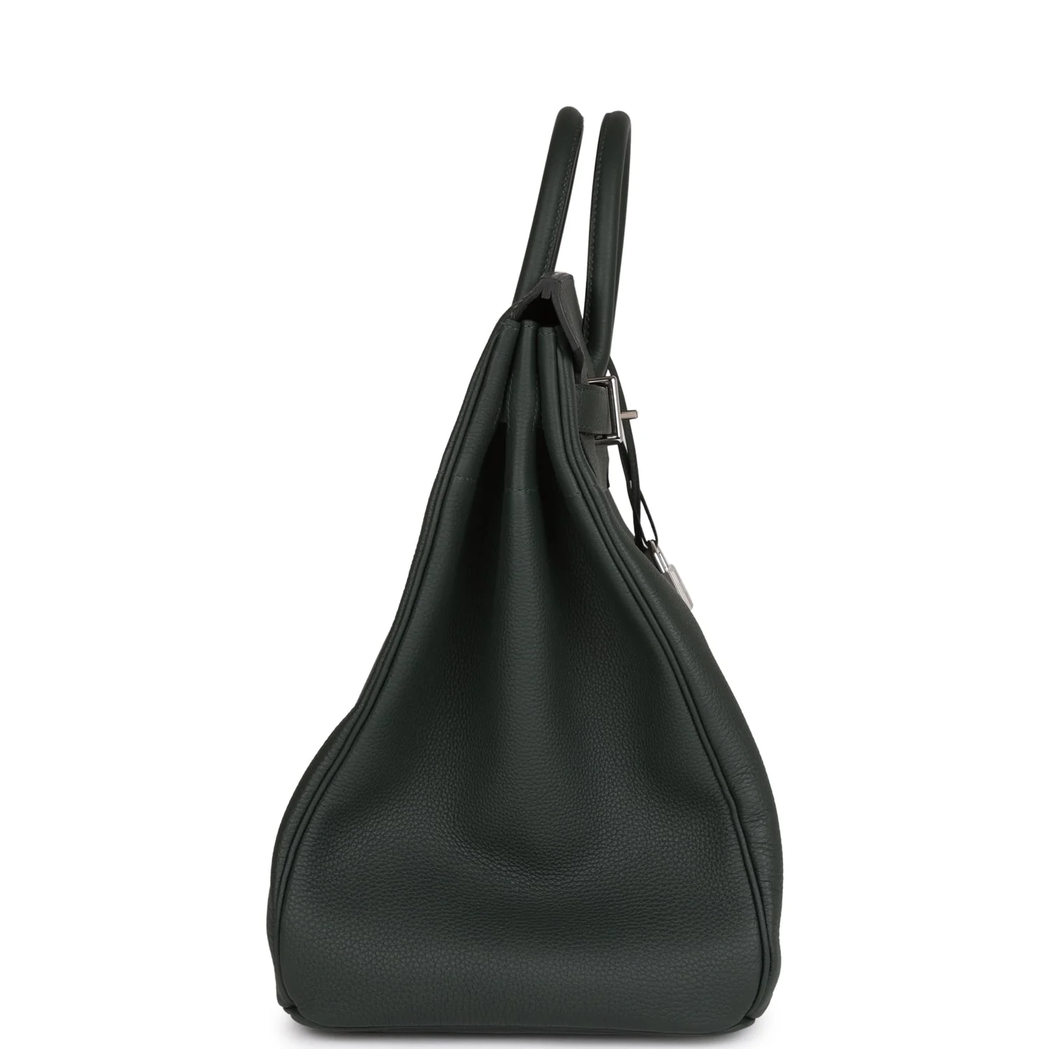 Hermes HAC Birkin 40 Vert Fonce Togo Palladium Hardware