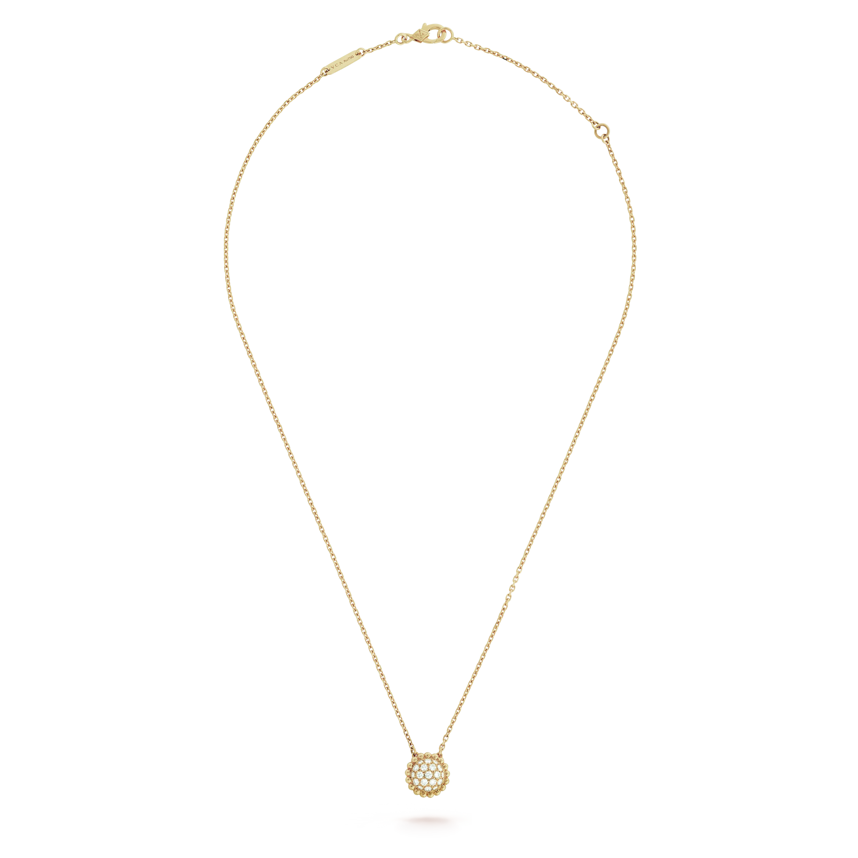 Perlée diamonds pendant