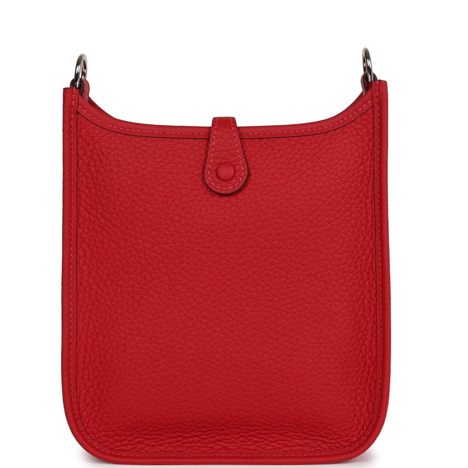 Hermes Evelyne TPM Rouge Piment Clemence Palladium Hardware