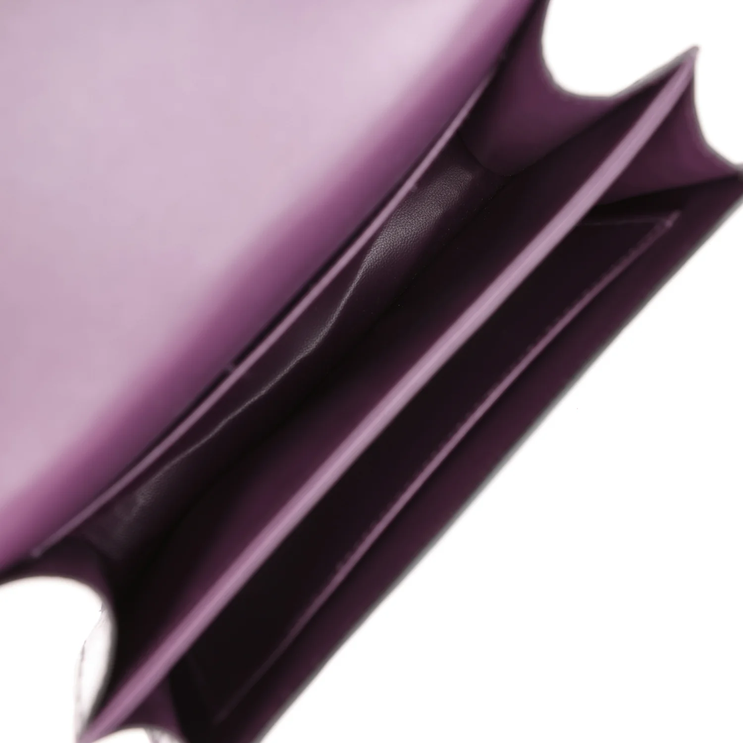 Hermes Constance 18 Amethyst Shiny Alligator Tigers Eye Quartz Palladium Hardware