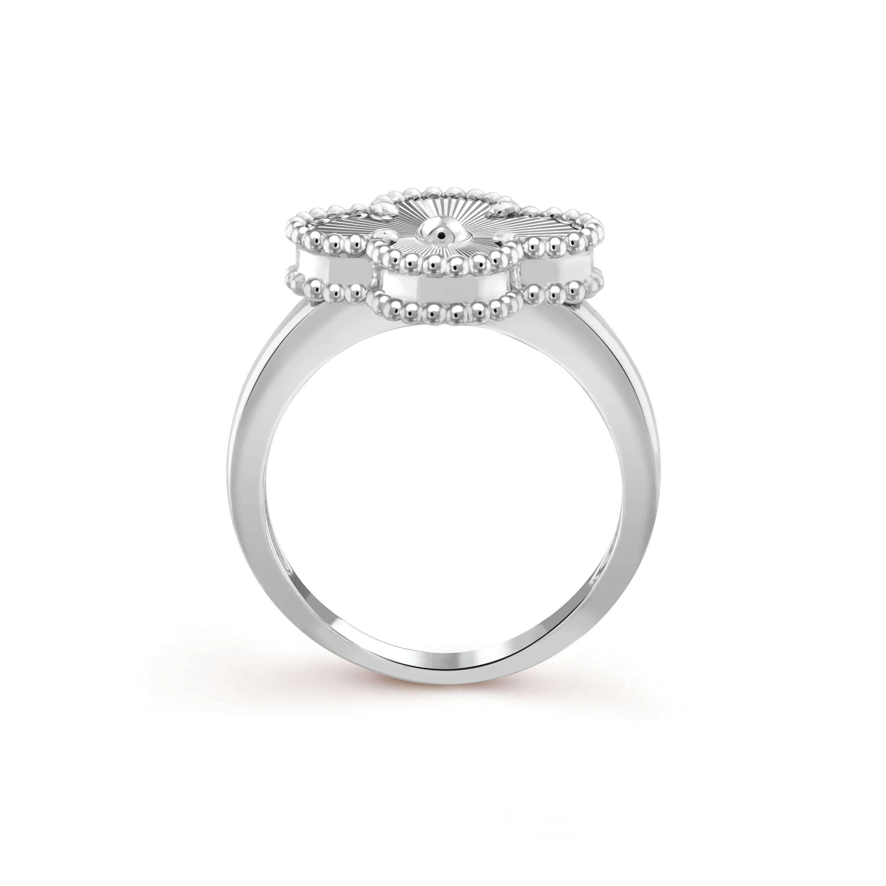 18K Van Cleef & Arpels Vintage Alhambra Ring