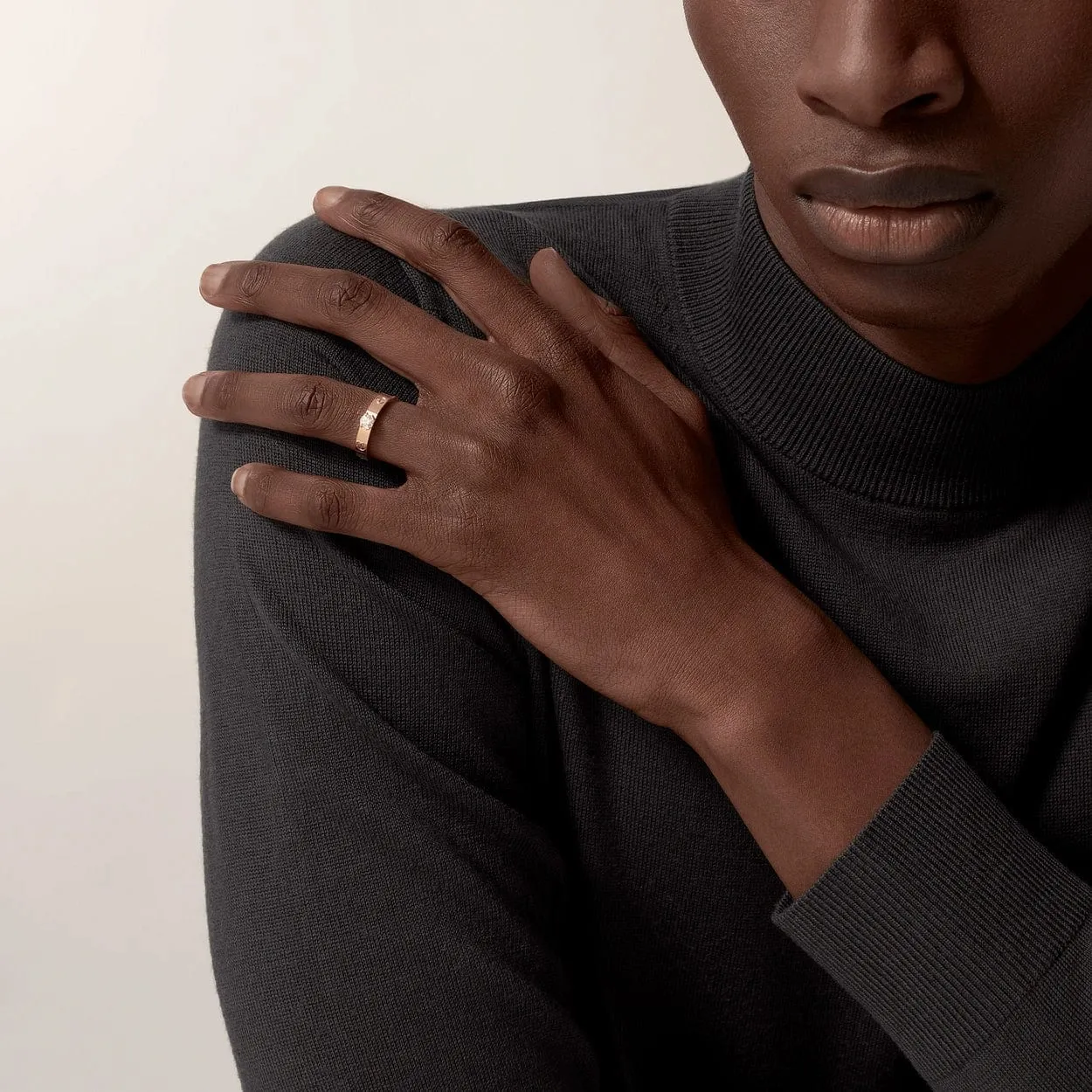 car The LOVE SOLITAIRE Ring With Diamond