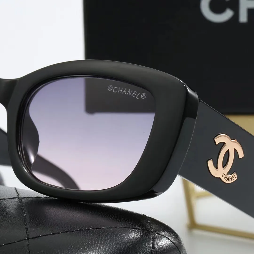 5-color fashionable CC letter sunglasses