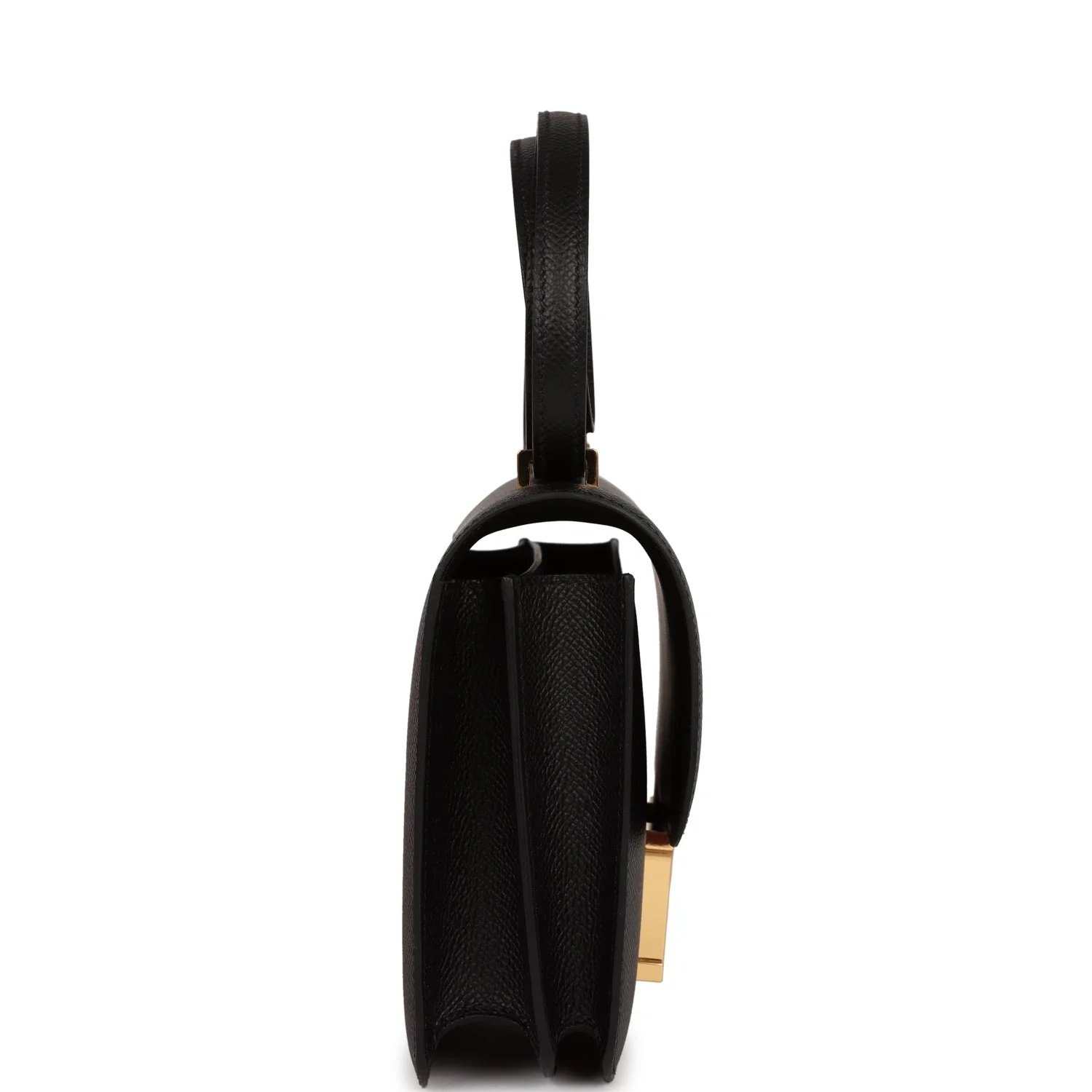 Hermes Constance 18 Black Epsom Gold Hardware