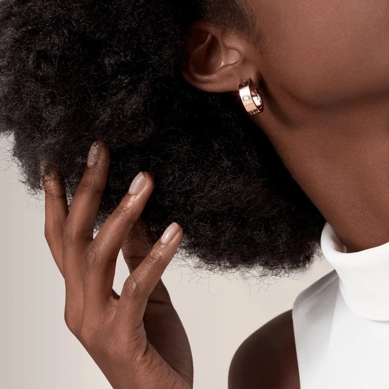 car The London Love Earrings With Diamond