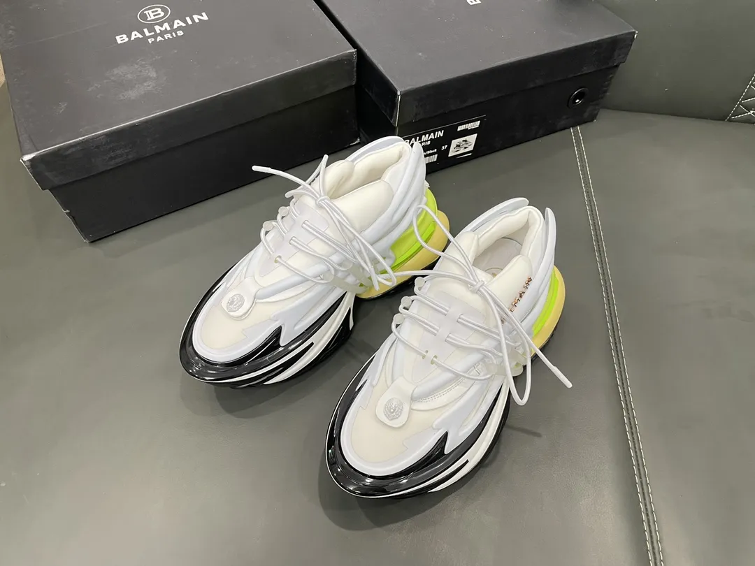 Bam man and women shoes heels 8cm white green