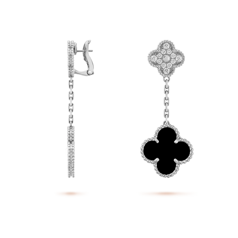Magic Alhambra earrings, 2 motifs