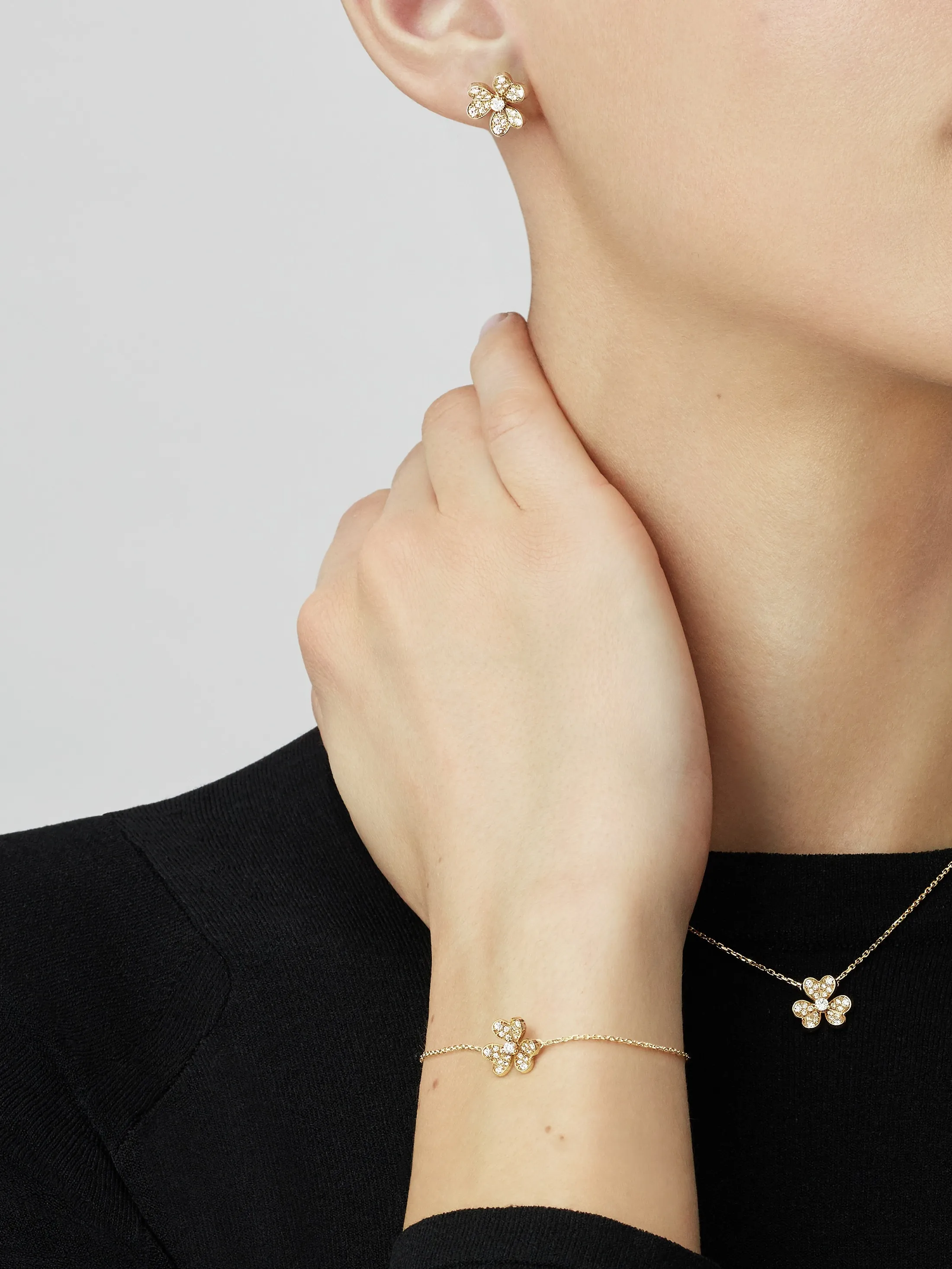 Frivole bracelet, mini model yellow gold
