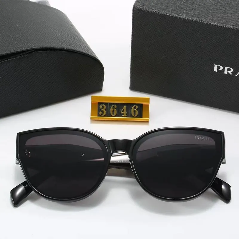 5-color fashionable PRA letter polarized sunglasses