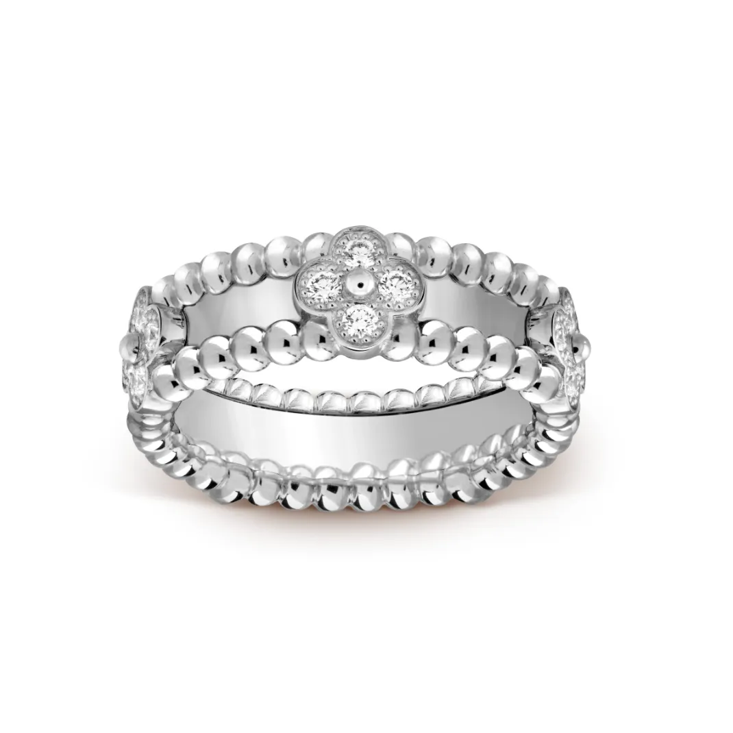 Perlée sweet clovers ring