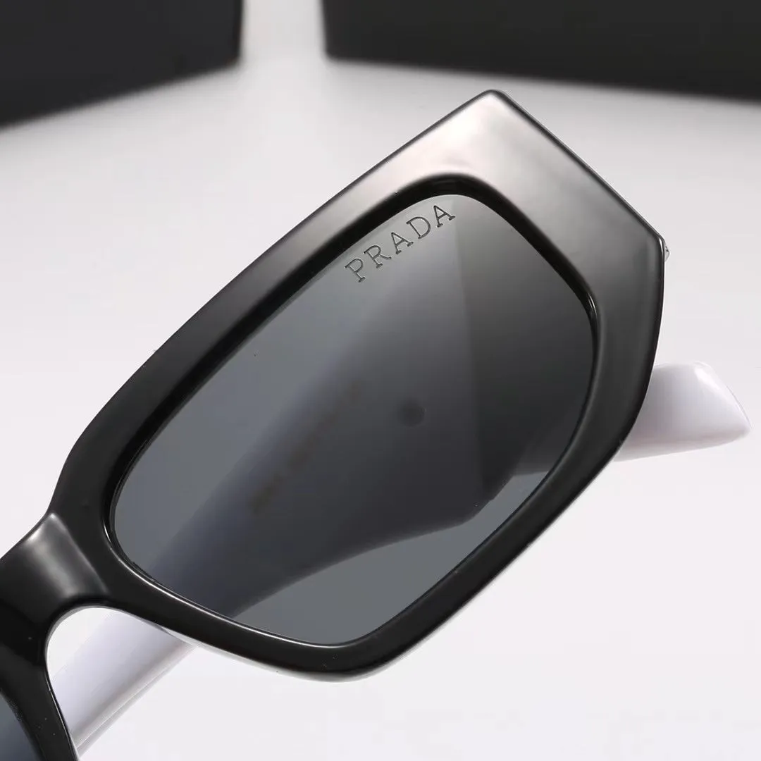 6-color fashion PA letter double color temple sunglasses