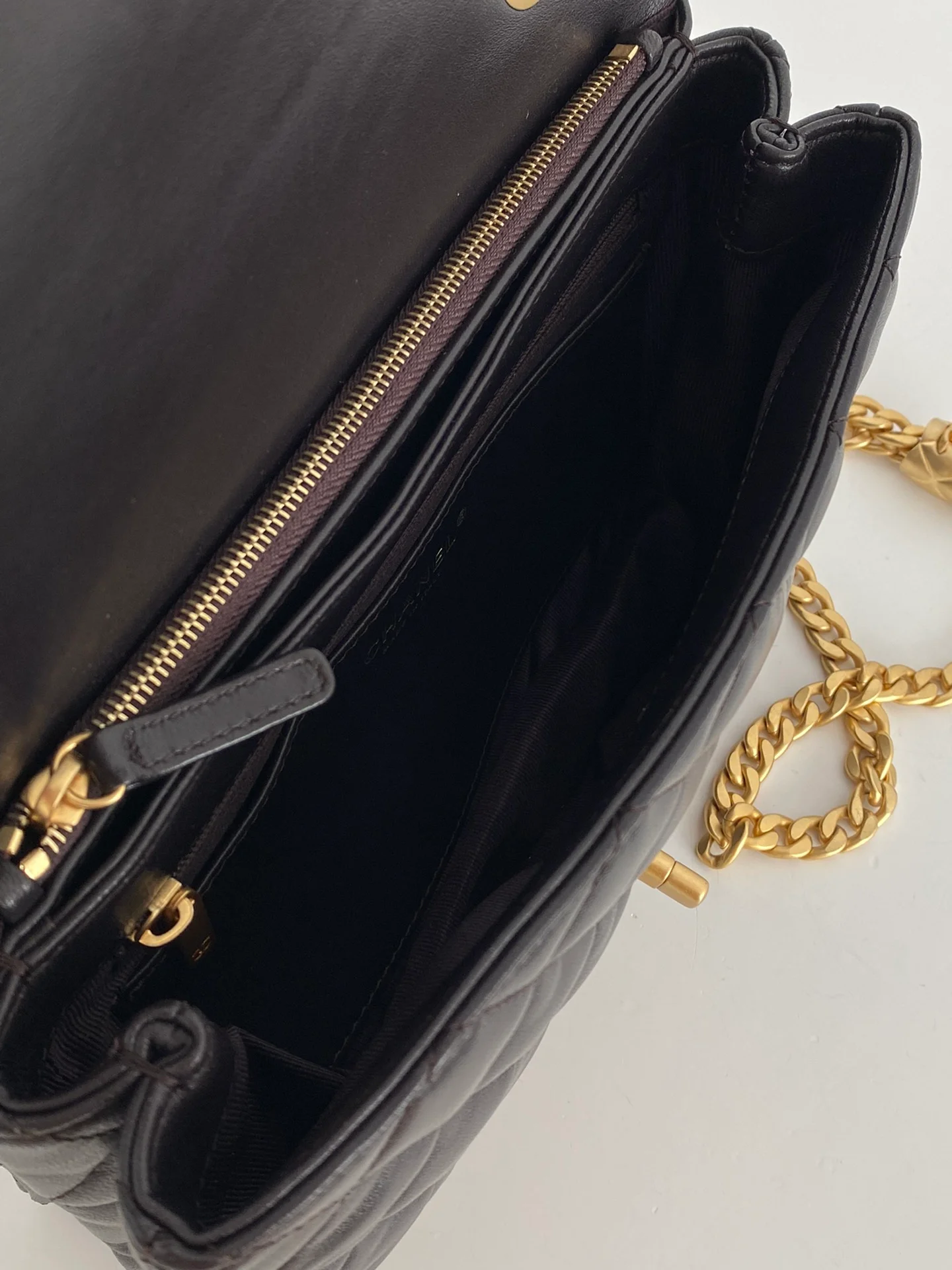 Chanel Small Flap Bag Black For Women, Women’s Bags 8.7in/22cm