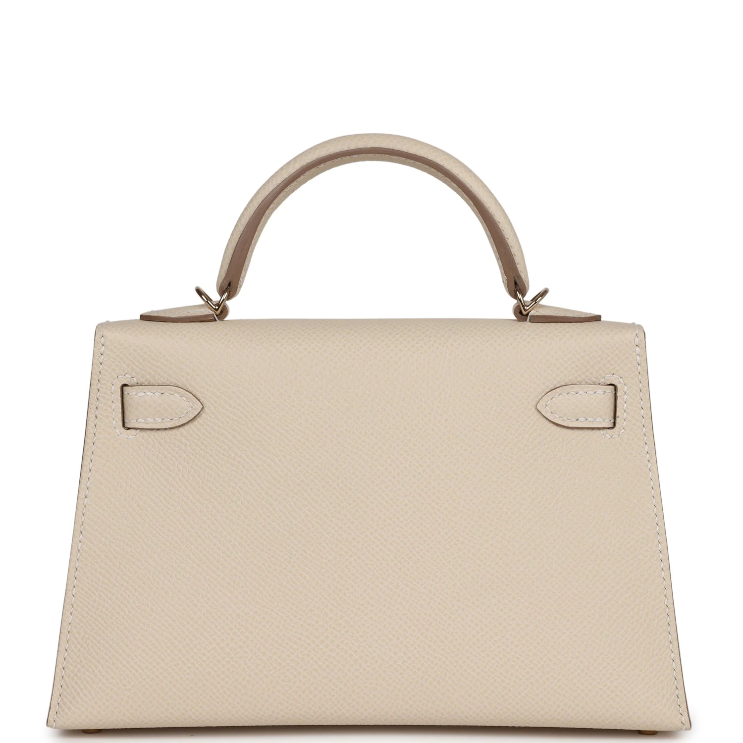 Hermes Kelly Sellier 20 Craie Verso Epsom Permabrass Hardware