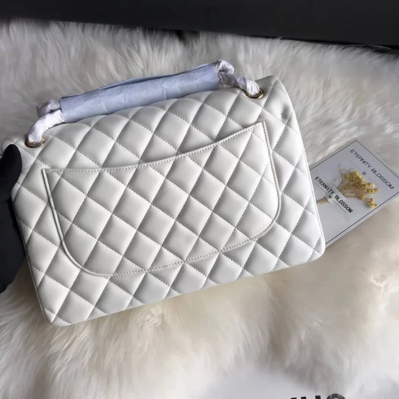 Chanel Lambskin 30Cm Class-Flap Bag A1113